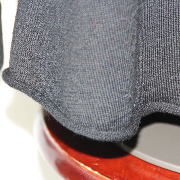 EILEEN FISHER Women's 100% Merino Wool Asymmetrical Tunic Sweater Lightweight M - Picture 3 of 11